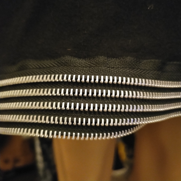 🌺Sohung Designs Black zipper dress  size med *collectors piece🌸 - Picture 6 of 9